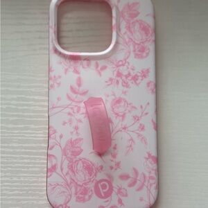 Loopy Case Pink Floral Phone Cover